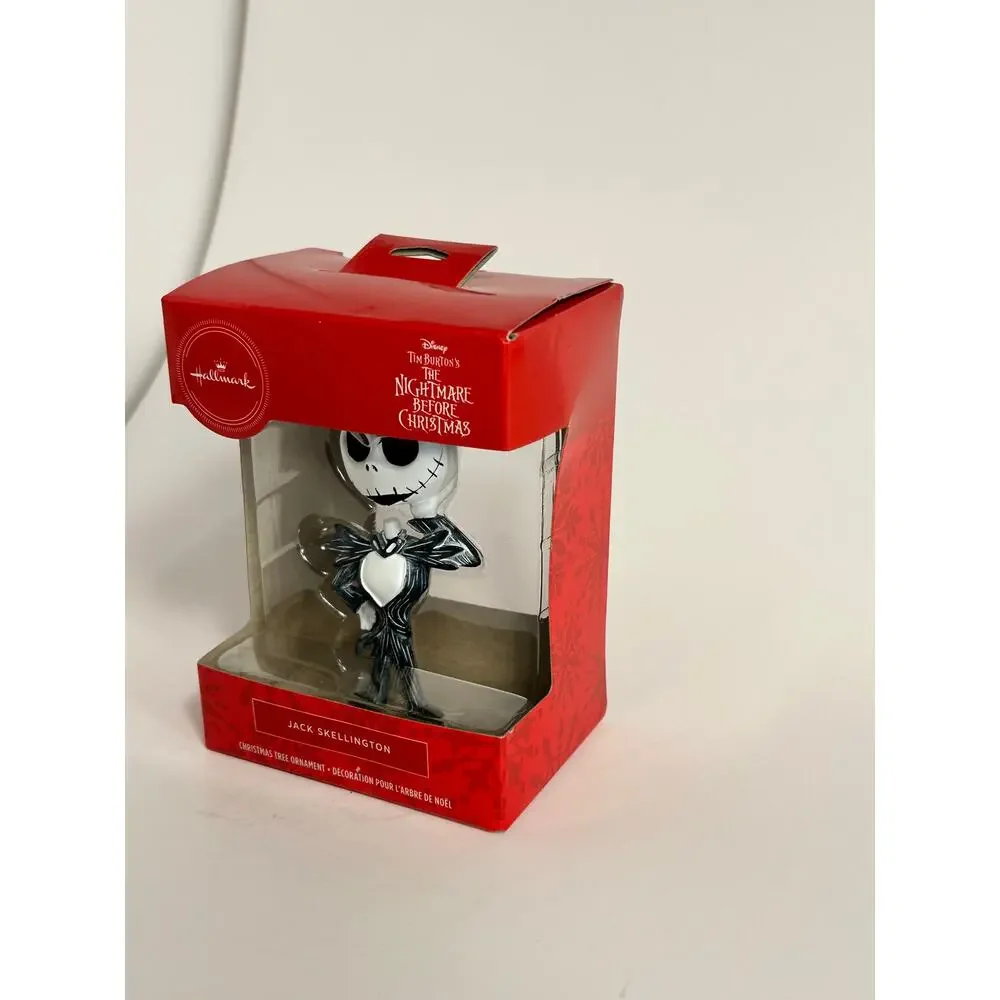 Nightmare Before Christmas Ornament 2019 Hallmark Jack Skellington Holding Head